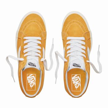 Damske Kotnikove Tenisky Vans Suede Retro Sport Sk8-Mid Reissue Oranžové Kvetinové VA19QZNLE